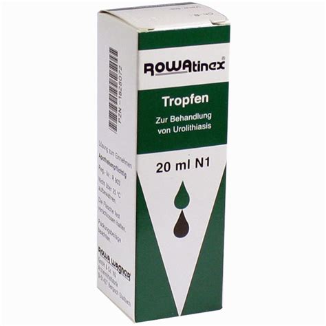 rowatinex tropfen dosierung